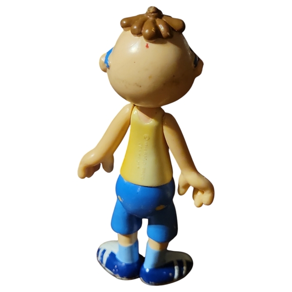 Vtg 84 Alvin & The Chipmunks Simon Action Figure Toy Moveable Legs Arms Head - Picture 3 of 3